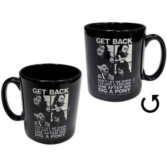 The Beatles Unboxed Mug: 3 Savile Row (Black) 129683