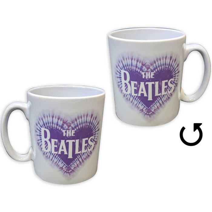 The Beatles Unboxed Mug: Heart & Drop T Logo (White) 129692