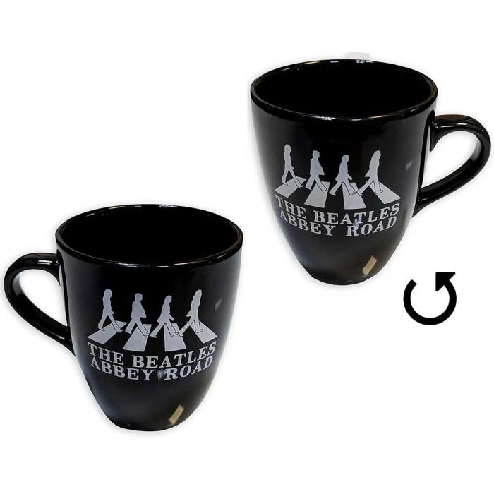 The Beatles Unboxed Mug: Abbey Road B&W Marrow (Black) 129695