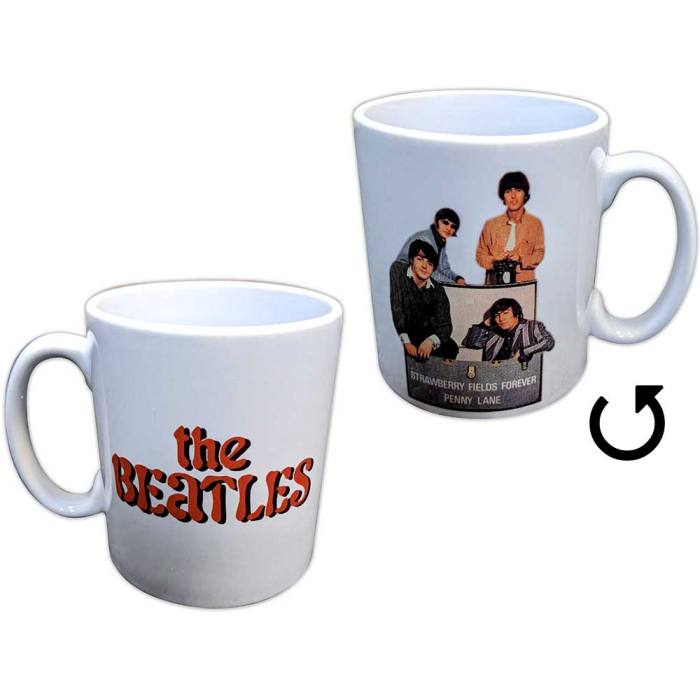 The Beatles Unboxed Mug: Strawberry Fields/Penny Lane Photo (White) 129696