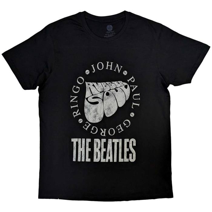 The Beatles T-Shirt: Rubber Soul Names 129133