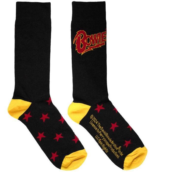 David Bowie unisex nizke nogavice Stars (UK 6–11) 130105