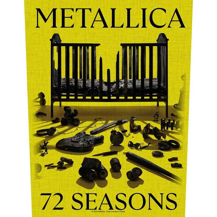 Metallica hrbtni našitek 72 Seasons Crib 130150