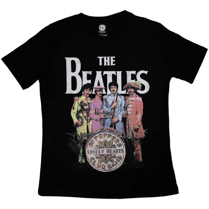 The Beatles Ladies T-Shirt: Sgt Pepper 130203