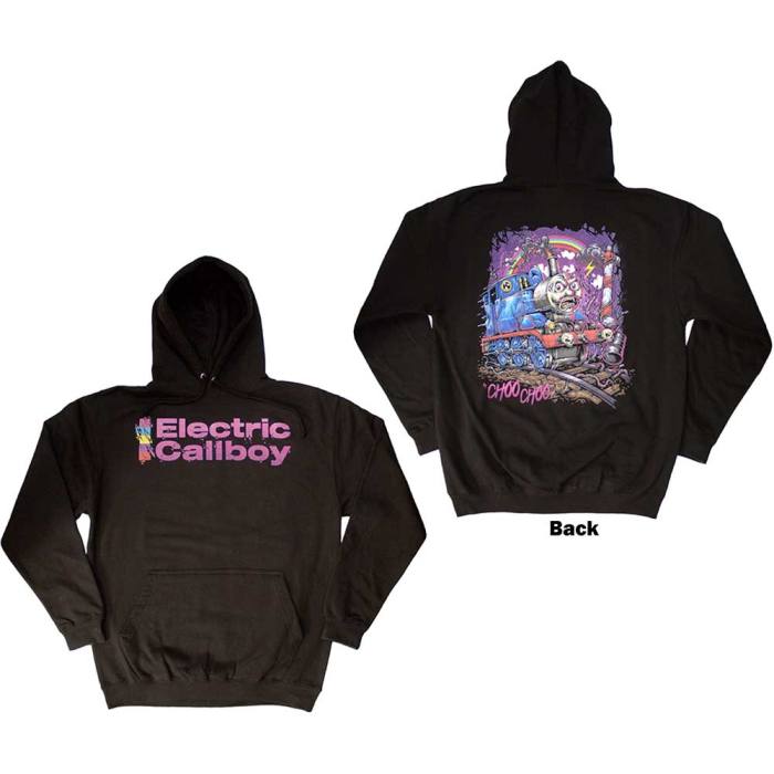 Electric Callboy Unisex Pullover Hoodie: Choo Choo (Back Print) 130727