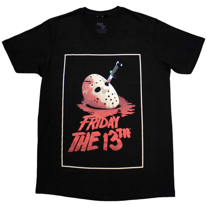Friday the 13th Unisex T-Shirt: Jason Blood Mask 130869