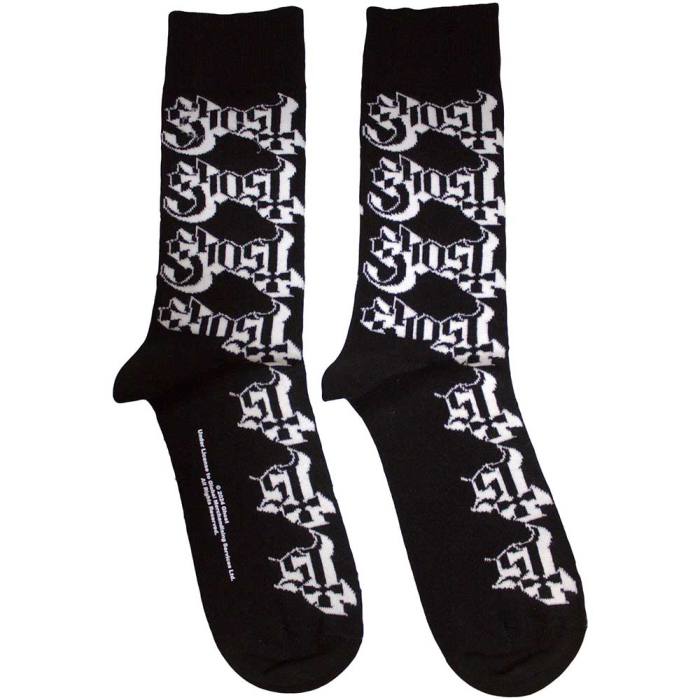 Ghost unisex nizke nogavice Logo Pattern (velikost UK 7–11) 130991