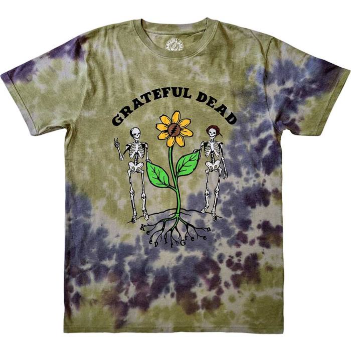 Grateful Dead Unisex T-Shirt: Keep It Green (Wash Collection) 131208