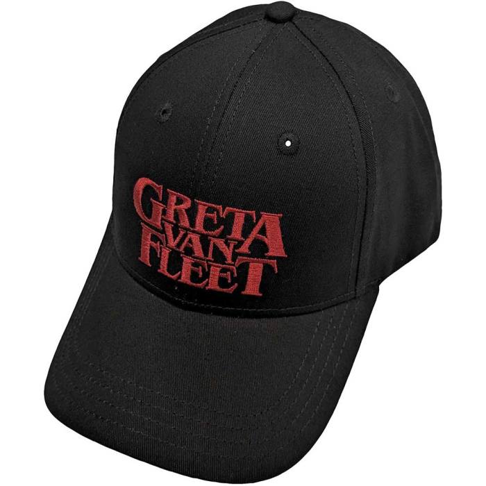 Greta Van Fleet Unisex Baseball Cap: Red Logo 131268
