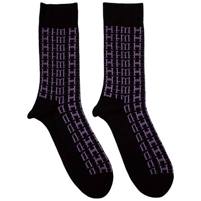 HIM Unisex Ankle Socks: Logo Repeat (UK Size 7 - 11) 131285
