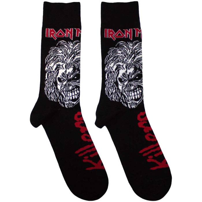 Iron Maiden Unisex Ankle Socks: Killers 131356