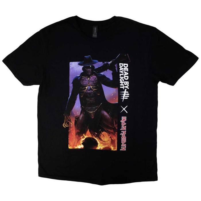 Iron Maiden Unisex T-Shirt: Dead By Daylight Gunslinger 131371