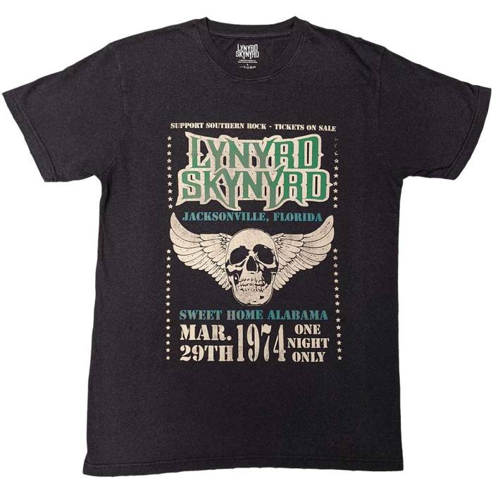 Lynyrd Skynyrd Unisex T-Shirt: Winged Skull 131851