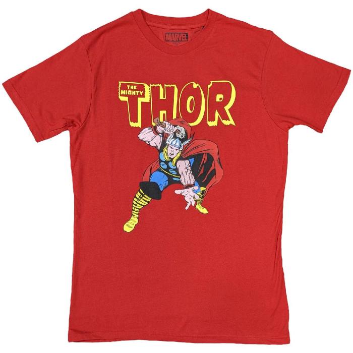 Marvel Comics Unisex T-Shirt: Thor Hammer 131989