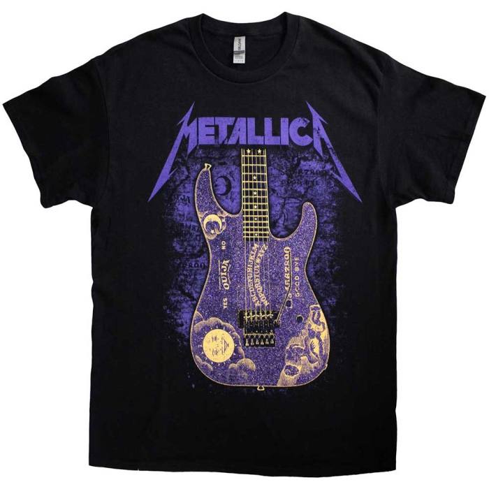 Metallica Unisex T-Shirt: Ouija Purple 132337