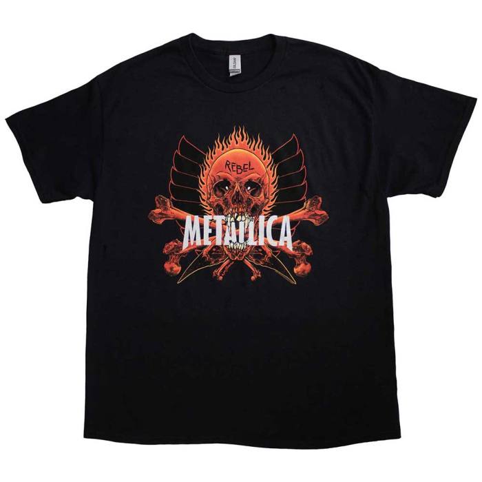 Metallica Unisex T-Shirt: Rebel 132343