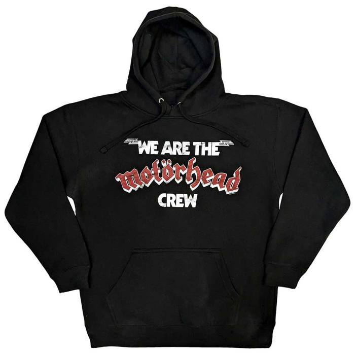 Motorhead Unisex Pullover Hoodie: Crew (Črna) 132410