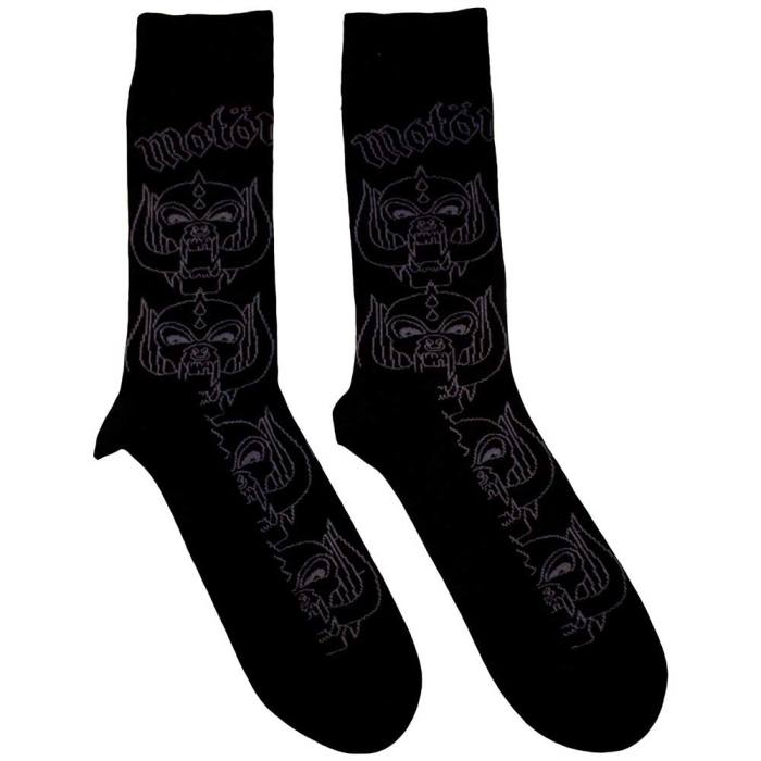 Motorhead Unisex Ankle Socks: Warpig Outlines (UK 7–11) 132425