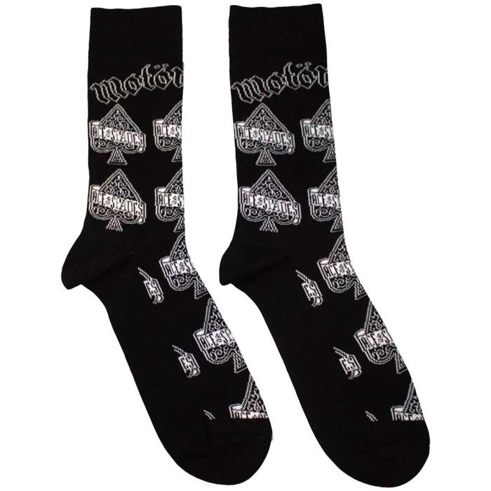 Motorhead Uniseks Ankle Socks: Ace Of Spades Repeat (UK velikost 7 - 11) 132426