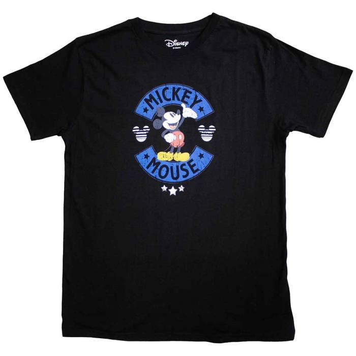 Disney Unisex T-Shirt: Mickey Mouse Stars (Black) 132483