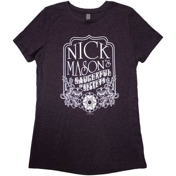 Nick Mason's Saucerful of Secrets Ladies T-Shirt: Flowers (Ex-Tour) 132771