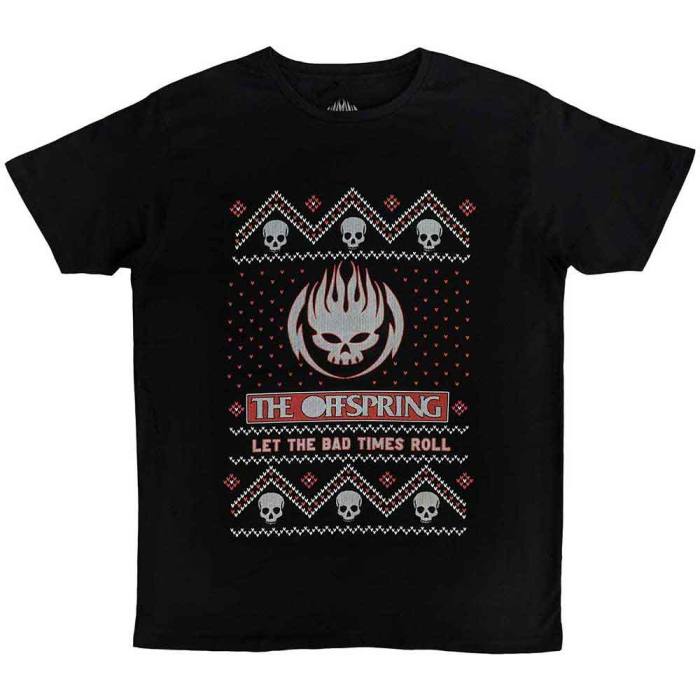 The Offspring Unisex T-shirt: Christmas Bad Times (Črna) 132924