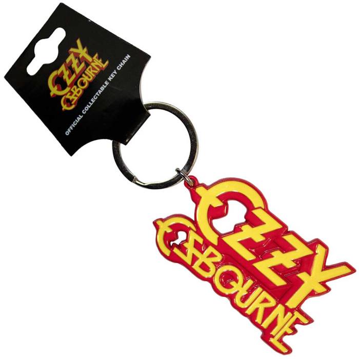 Ozzy Osbourne kovinski obesek za ključe: Stacked Logo 133110