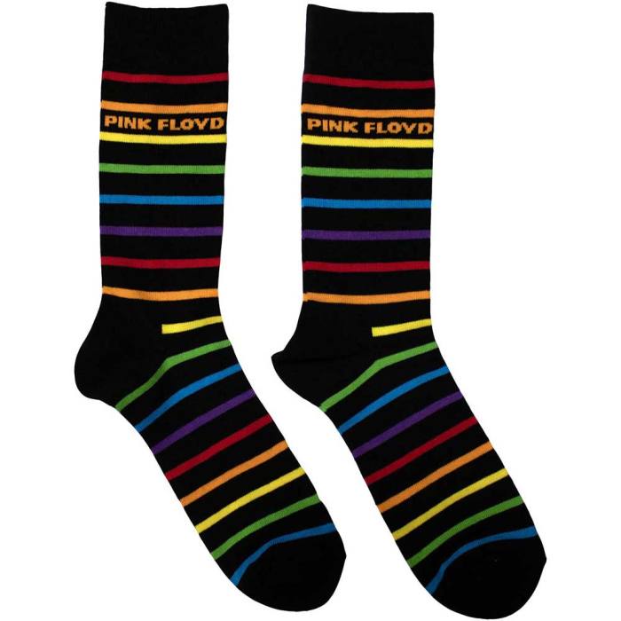 Pink Floyd unisex kratke nogavice Wide Stripes (UK 6–11) 133178