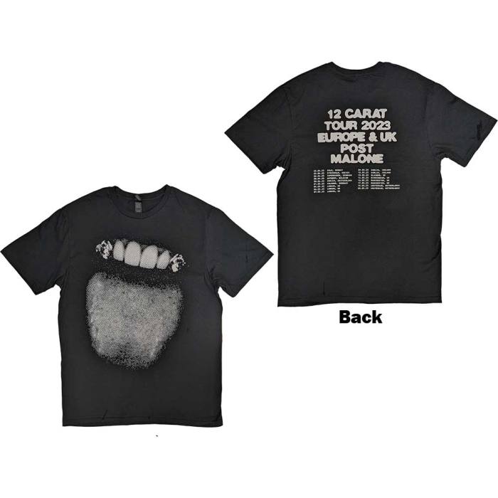 Post Malone Unisex T-Shirt: Fangs 2023 Tour Dates 133259