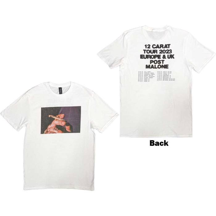 Post Malone Unisex T-Shirt: Burn It Down 2023 Tour Dates 133311