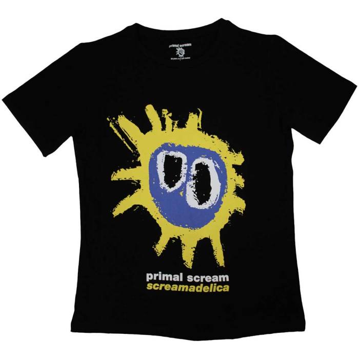 Primal Scream ženski T-Shirt: Screamadelica (črn) 133415