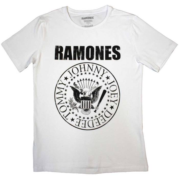 Ramones ženski T-Shirt: Presidential Seal (bela) 133546
