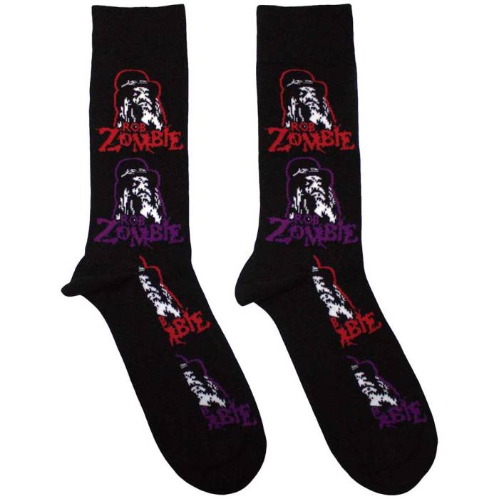 Rob Zombie Unisex kratke nogavice: Multicolour Repeats 133709