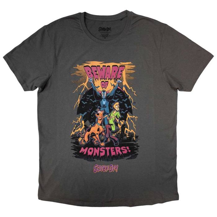 Scooby Doo unisex T-Shirt Beware Of Monsters 133712