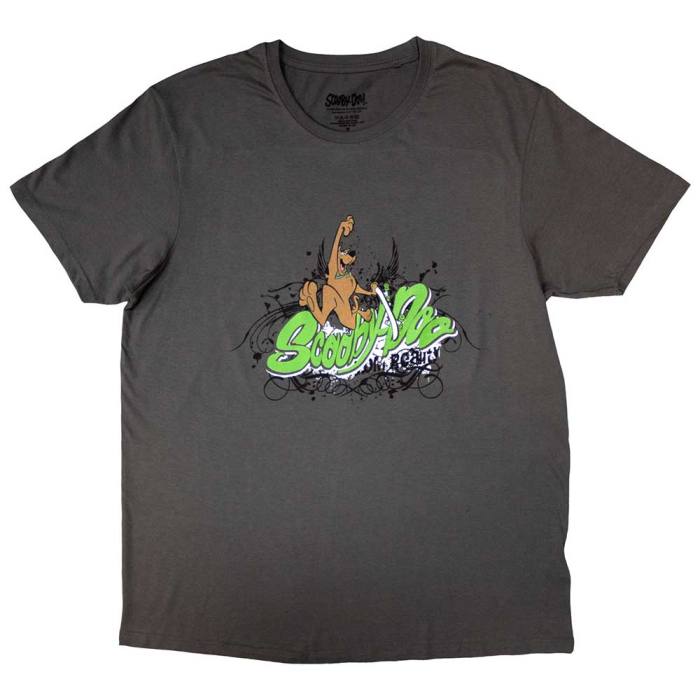 Scooby Doo Unisex T-Shirt: Skateboard (siv) 133736