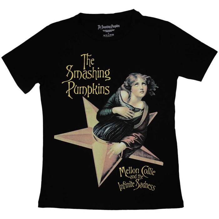 The Smashing Pumpkins Ladies T-Shirt: Mellon Collie (Black) 133985