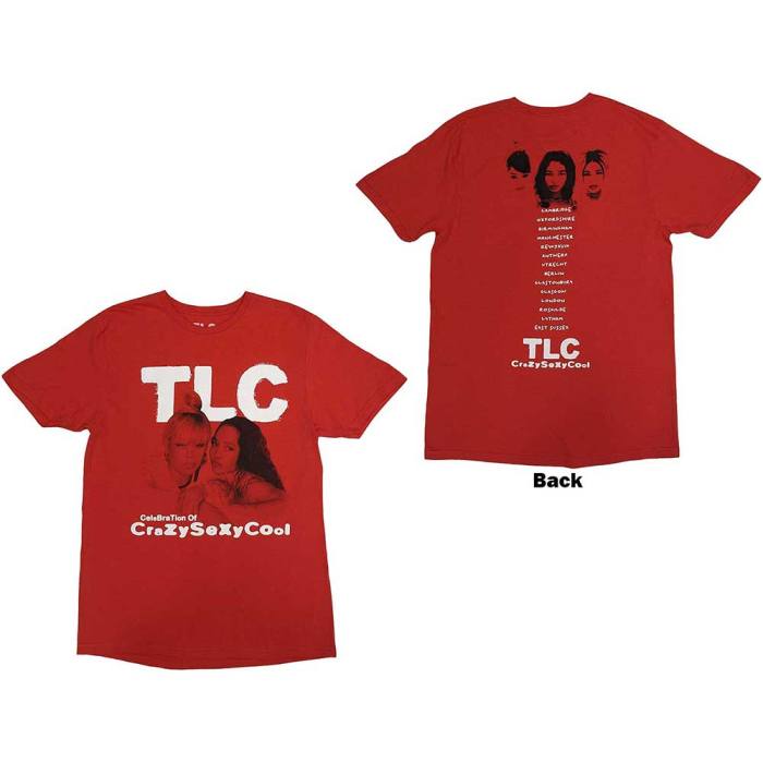 TLC Unisex T-Shirt: CeleBraTion Of CSC European Tour 2022 (Red) (Back Print & Ex-Tour) 134479