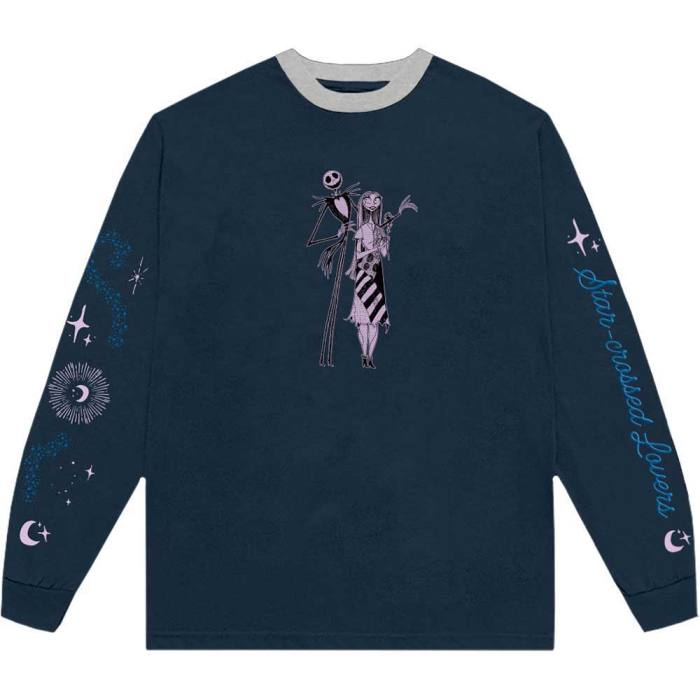 The Nightmare Before Christmas Unisex Long Sleeve T-Shirt: Celestial (Embellished) 134520