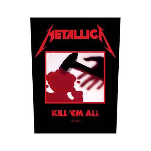 Metallica Hrbtni našitek: Kill 'em All 135724