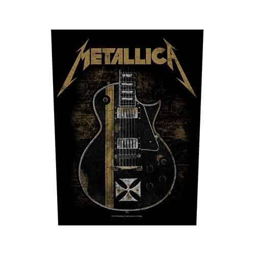 Našitek Metallica hrbtni Hetfield Iron Cross Guitar 135731