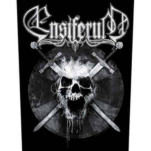 Ensiferum Skull našitek za hrbet 135751
