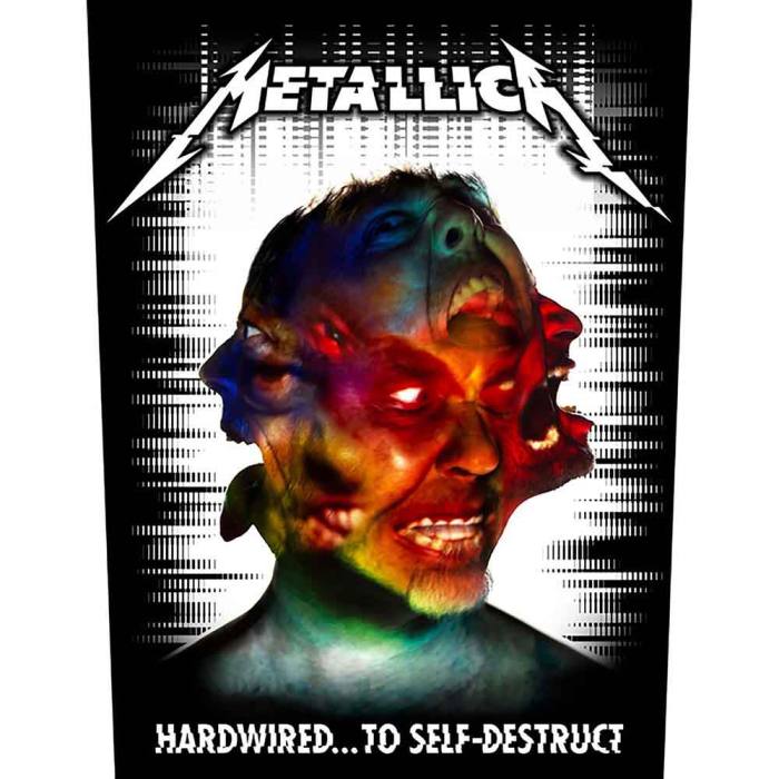 Hardwired to Self Destruct Back Patch 135770