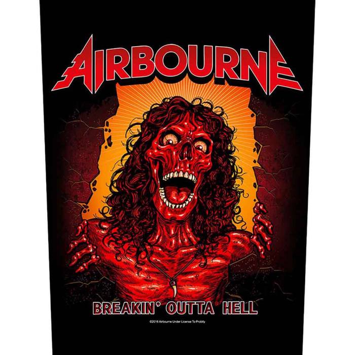 Našitek Airbourne hrbtni 135774