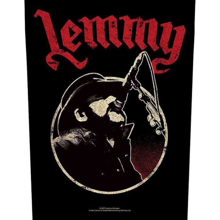 Našitek Motorhead hrbtni Microphone 135779