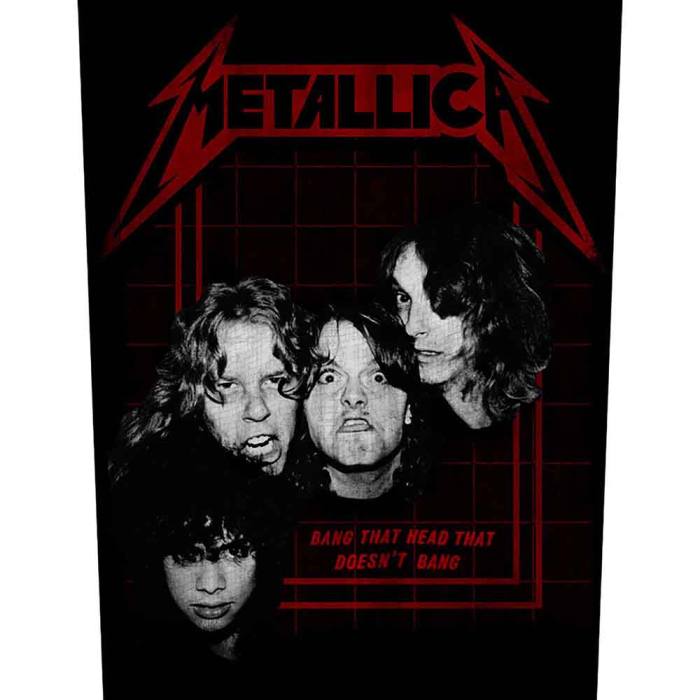 Našitek Metallica - Bang That Head (hrbtni) 135784