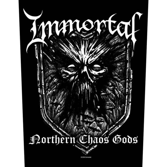 Hrbtni našitek Immortal – Northern Chaos Gods 135805