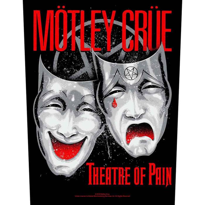 Theatre Of Pain - Motley Crue Našitek veliki hrbtni 135813