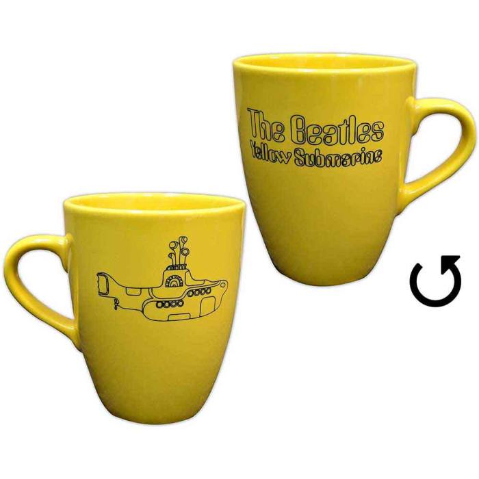 The Beatles Unboxed Mug: Yellow Submarine Outlines Marrow (Yellow) 135030