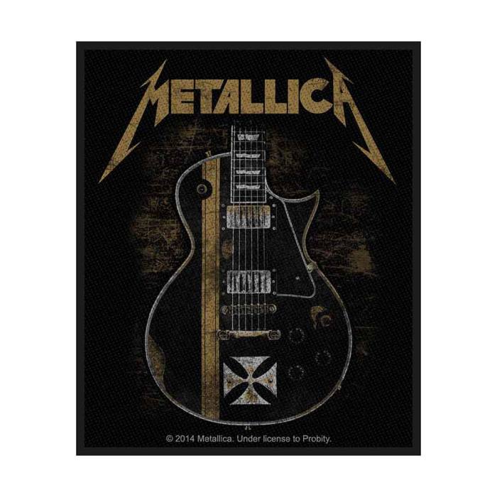 Našitek Metallica Hetfield Iron Cross Guitar 146598