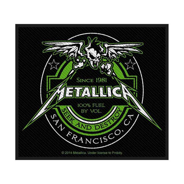 Našitek Metallica San Francisco Beer Label 146600